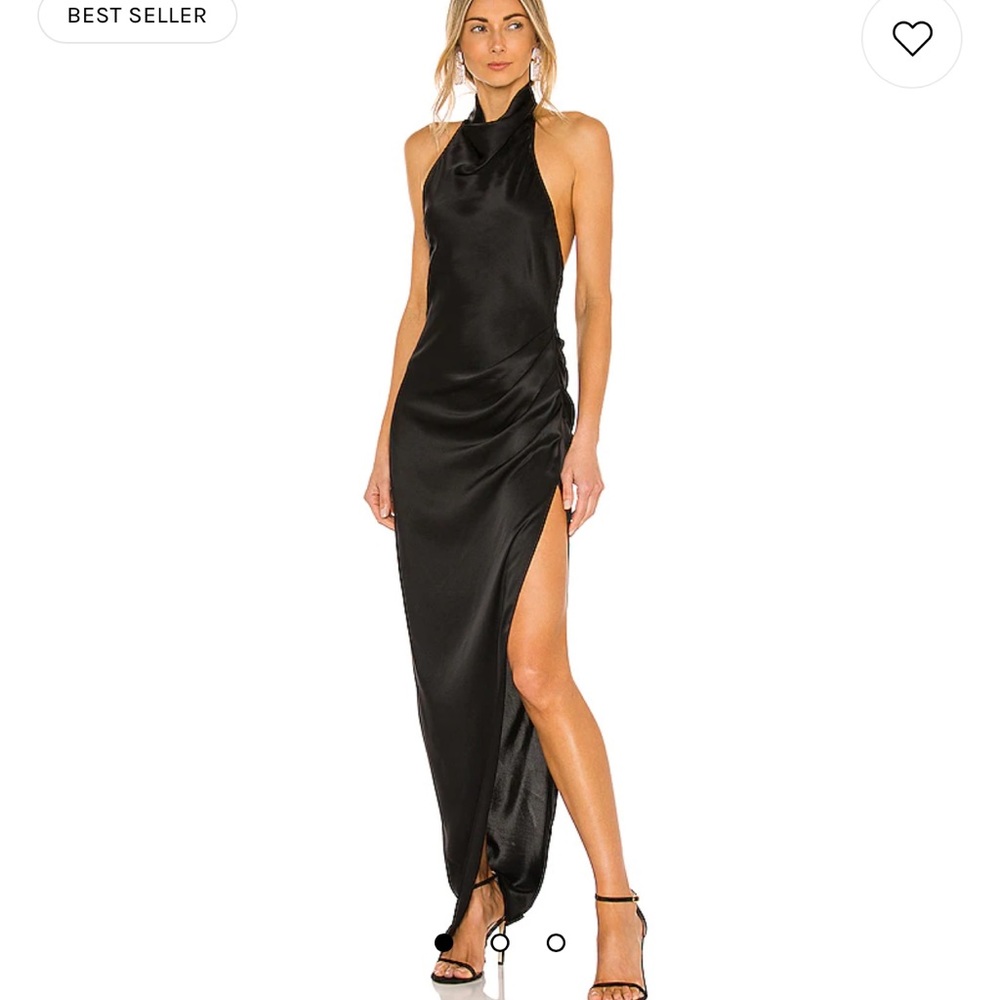 Amanda Uprichard X REVOLVE Samba Gown in Black